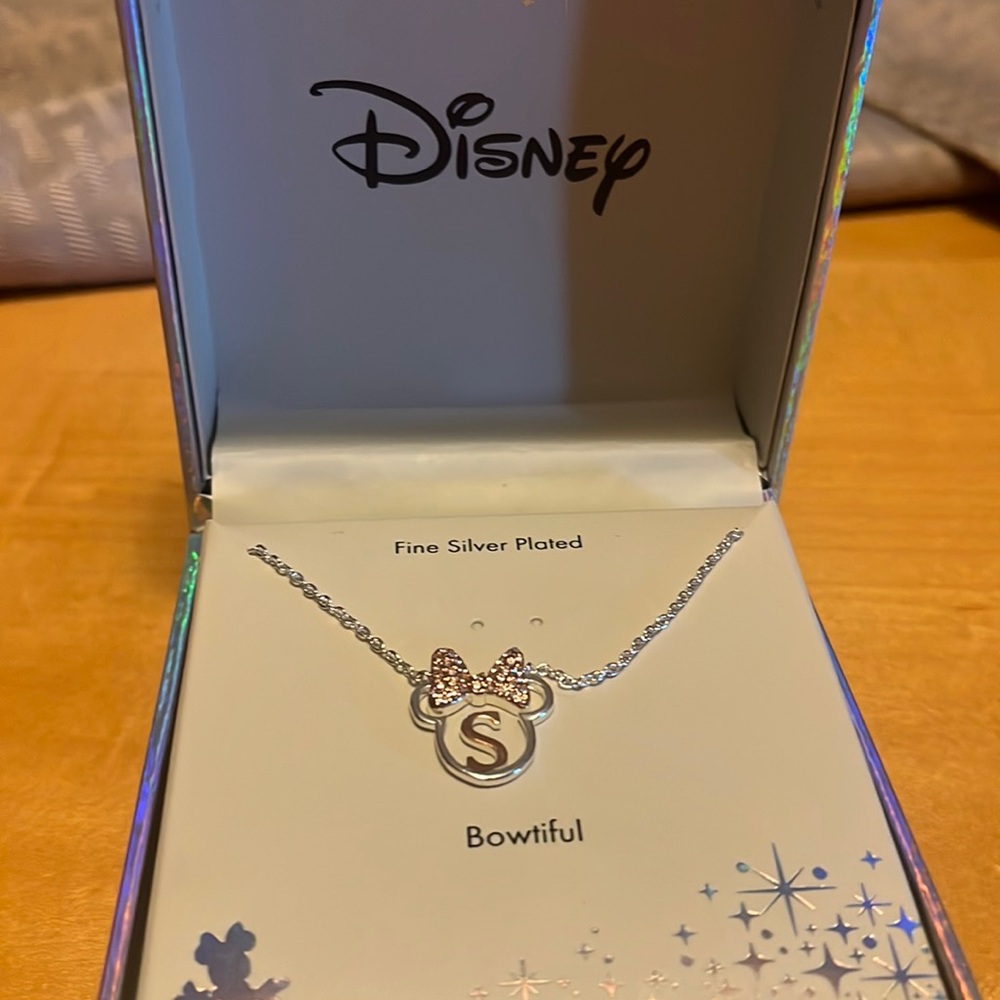 Disney “S” Necklace